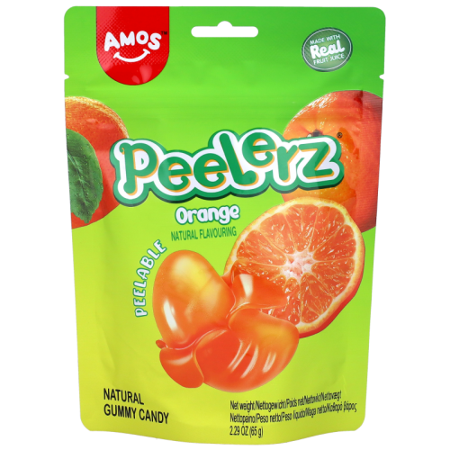 65342 CN  Amos  Peelerz Gummy Candy - Orange  24x65g., EAN_6936756276649, kod carrefour 1759059.jpg