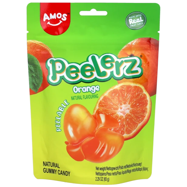 65342 CN  Amos  Peelerz Gummy Candy - Orange  24x65g., EAN_6936756276649, kod carrefour 1759059.jpg