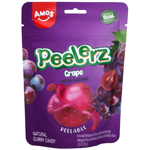 65344 CN  Amos  Peelerz Gummy Candy - Grape  24x65g., EAN_6936756276663, kod carrefour 1759060.jpg